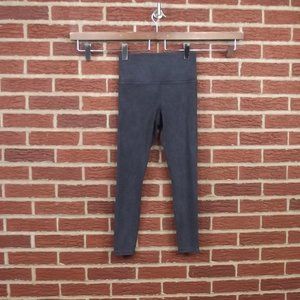 Athleta Womens Size XXS XX-Small Chaturanga Capri Tight Pants Gray Crop